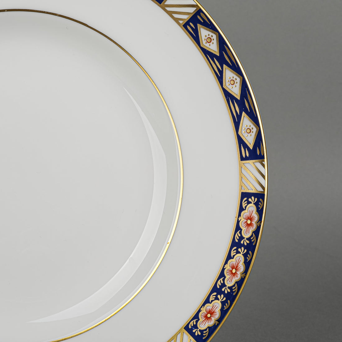 ROYAL CROWN DERBY Kedleston A1315 Salad/Dessert Plates Set/7 D8.5"