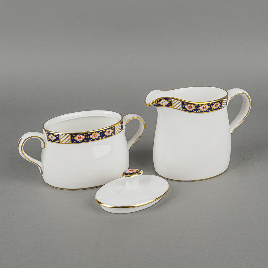 ROYAL CROWN DERBY Kedleston A1315 Tea Service 5 Pieces