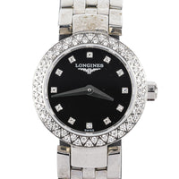 LONGINES Dolce Vita Stainless Steel Diamond L5.174.0 Ladies Watch- 22mm
