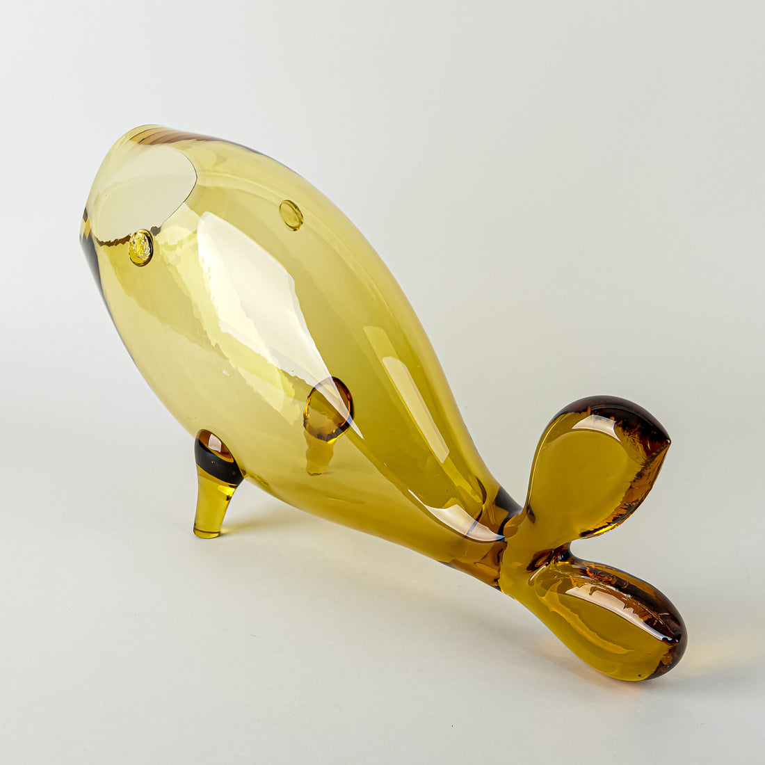 BLENKO Fish - Honey/Amber