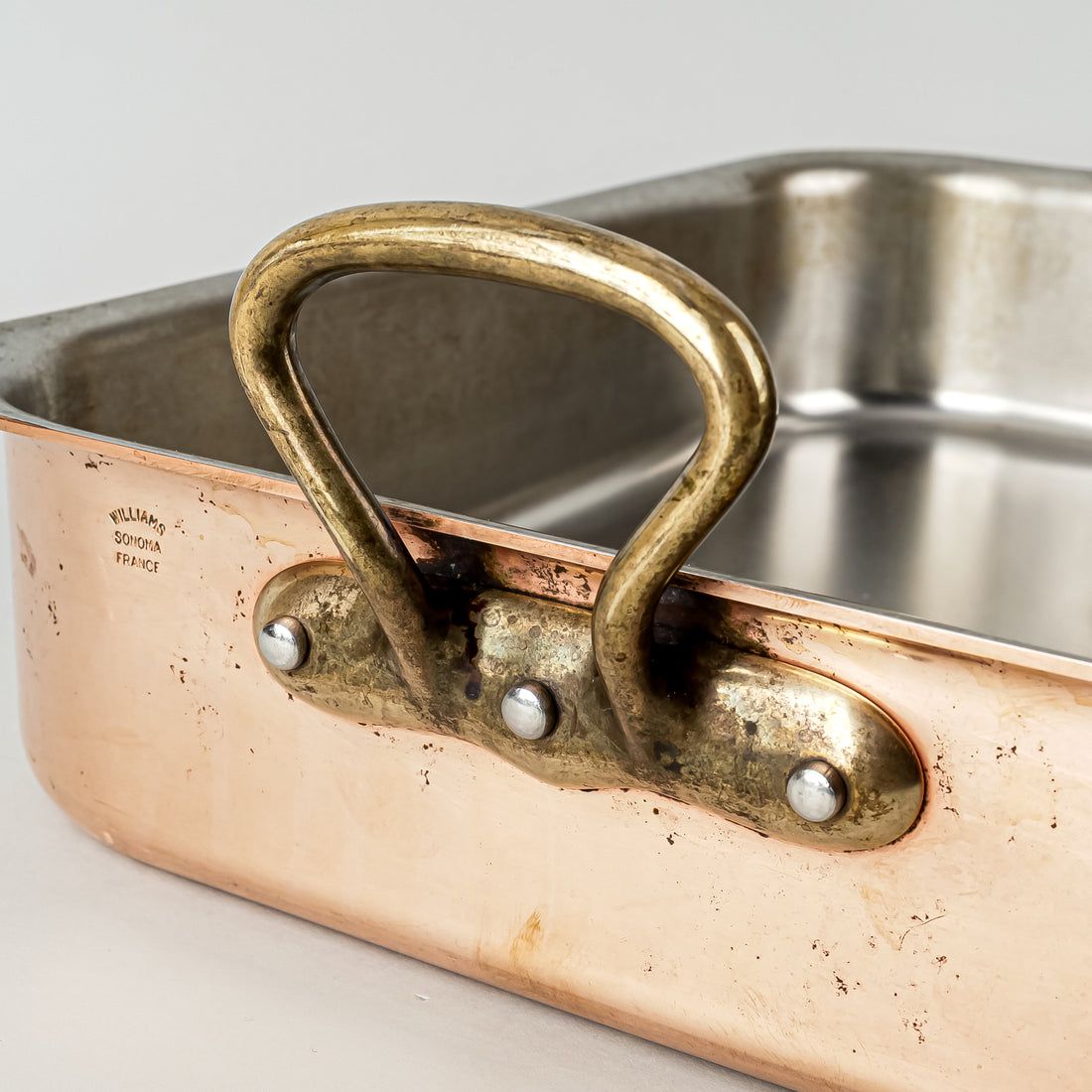 WILLIAMS SONOMA Copper Roasting Pan