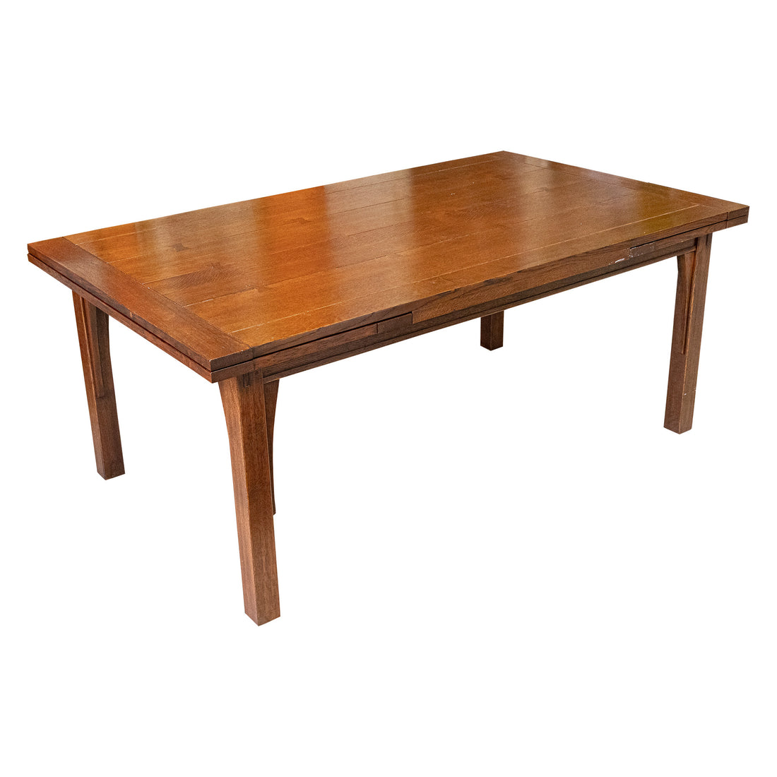 STICKLEY Draw Top Oak Table With 6 Side Chairs