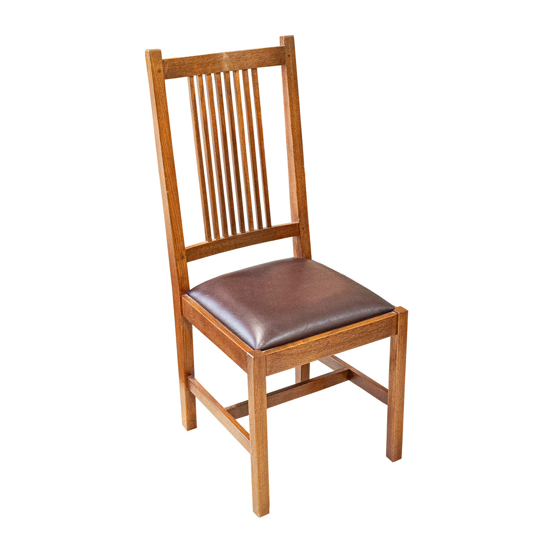 STICKLEY Draw Top Oak Table With 6 Side Chairs