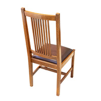 STICKLEY Draw Top Oak Table With 6 Side Chairs