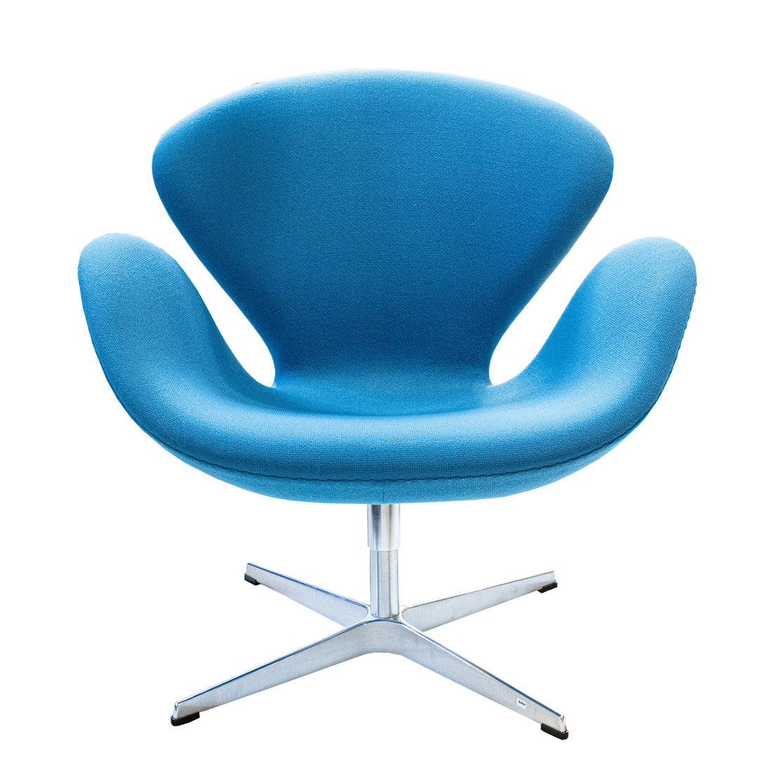 FRITZ HANSEN Swan Chairs Aqua Upholstery Set of 2
