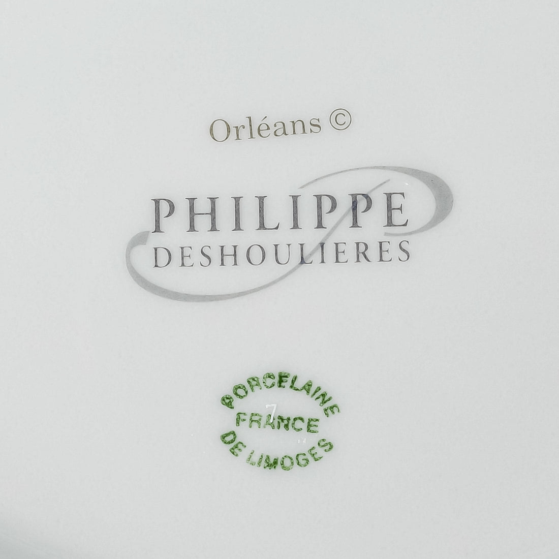 PHILIPPE DESHOULIERES Orleans 12 Place Settings Plus Extras