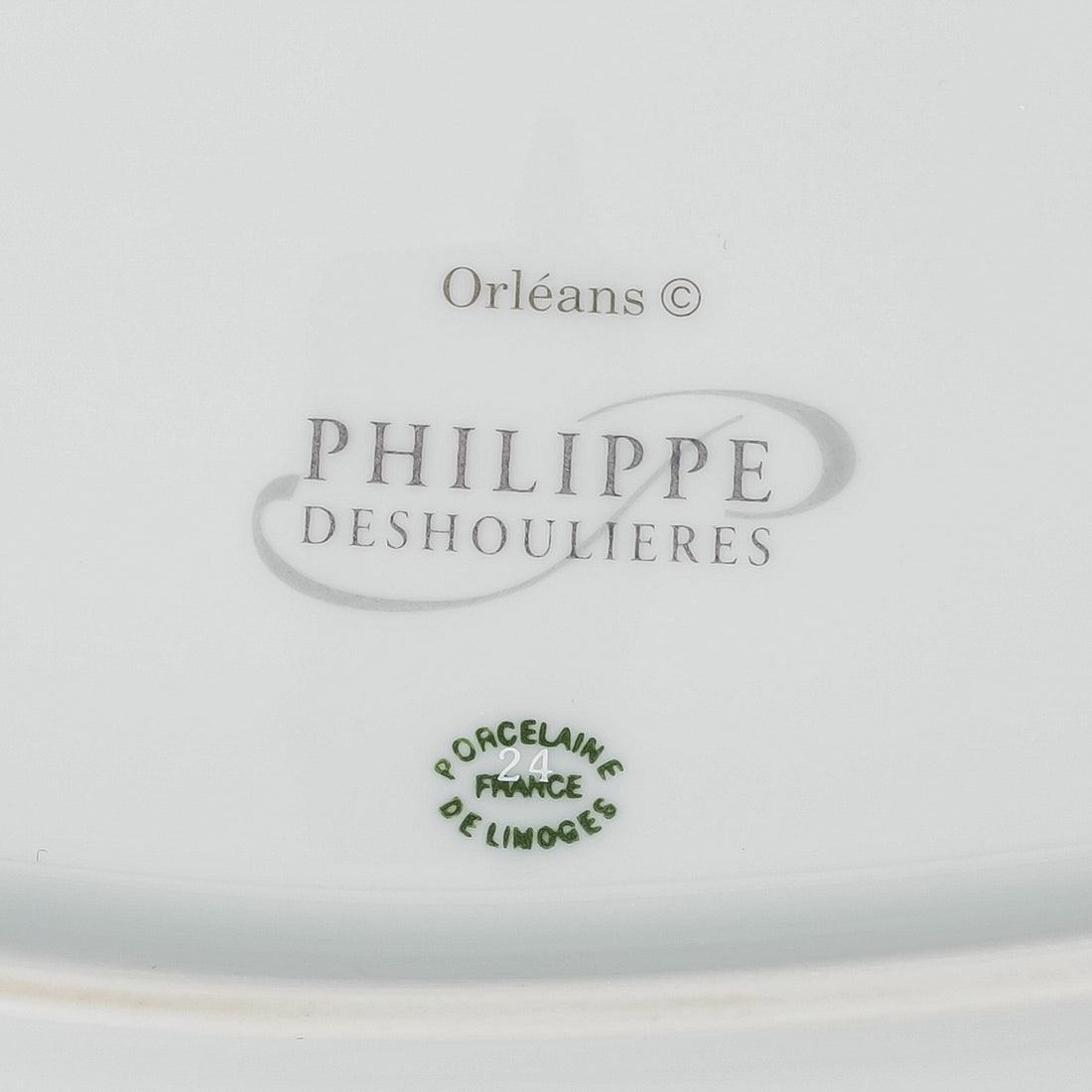 PHILIPPE DESHOULIERES Orleans Oval Serving Bowl