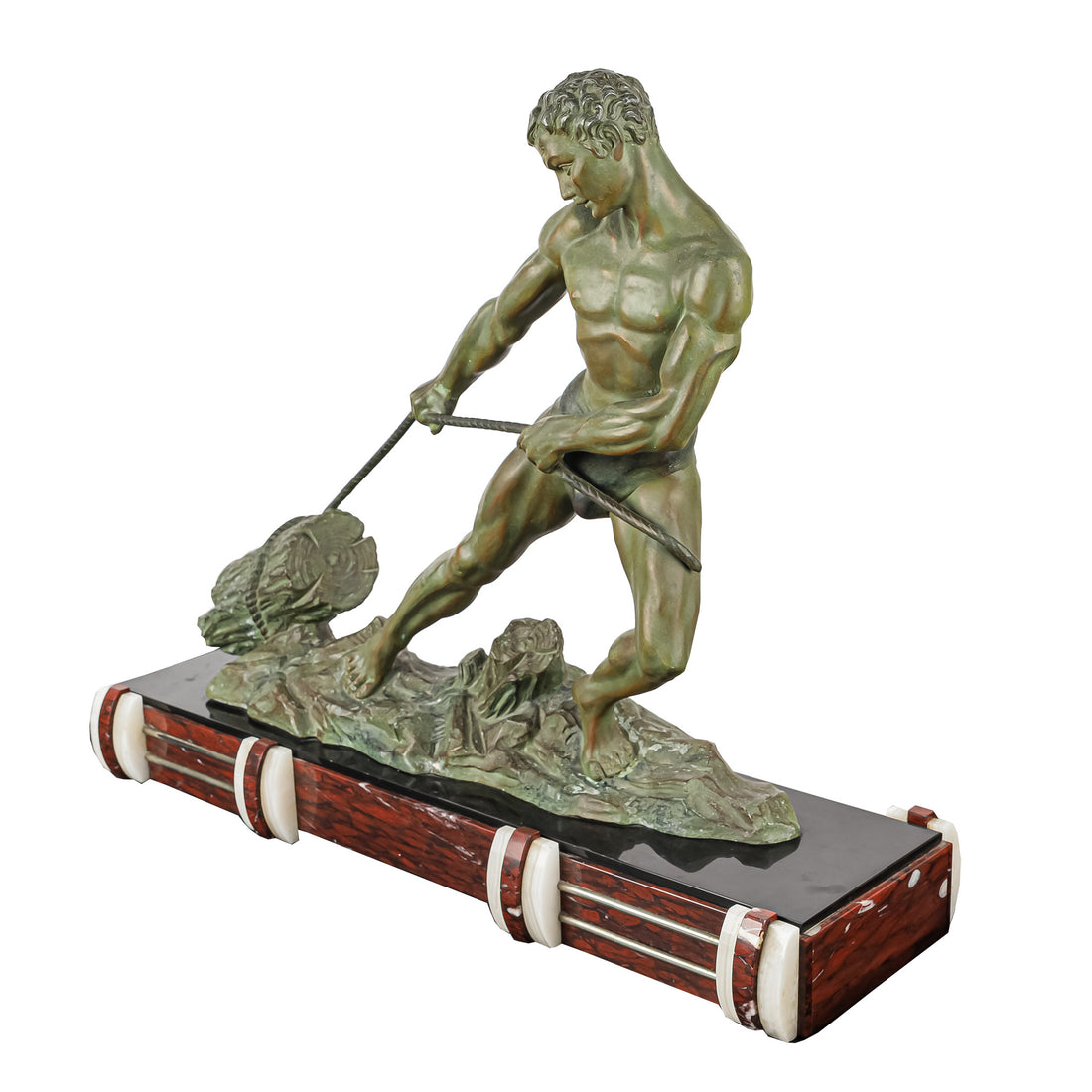 After Jean De Roncourt (French 19th/20th) Lumberjack