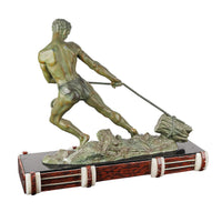 After Jean De Roncourt (French 19th/20th) Lumberjack