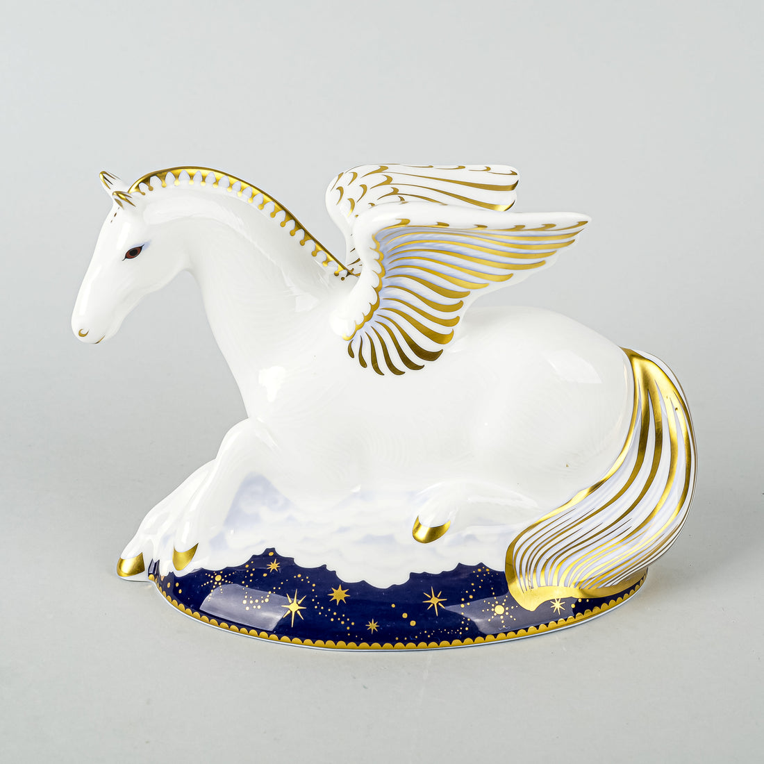 ROYAL CROWN DERBY Paperweight Pegasus