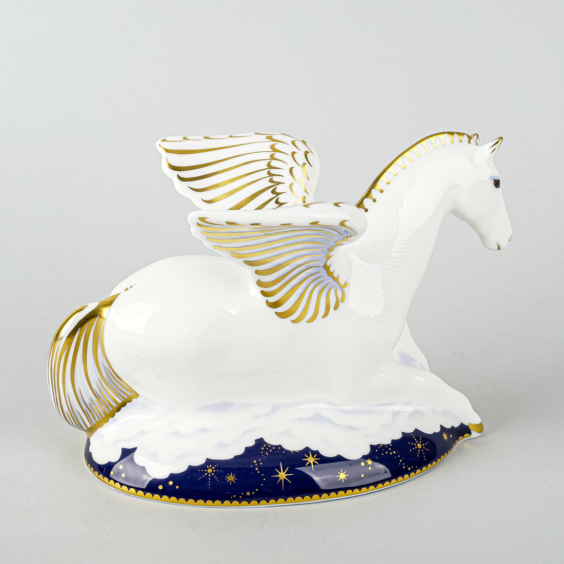 ROYAL CROWN DERBY Paperweight Pegasus