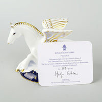 ROYAL CROWN DERBY Paperweight Pegasus