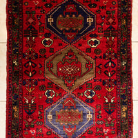 Hand Knotted Wool Zanjan Persian Rug