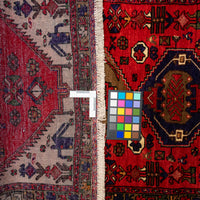 Hand Knotted Wool Zanjan Persian Rug