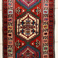 Hand Knotted Wool Isfahan Persian Runner