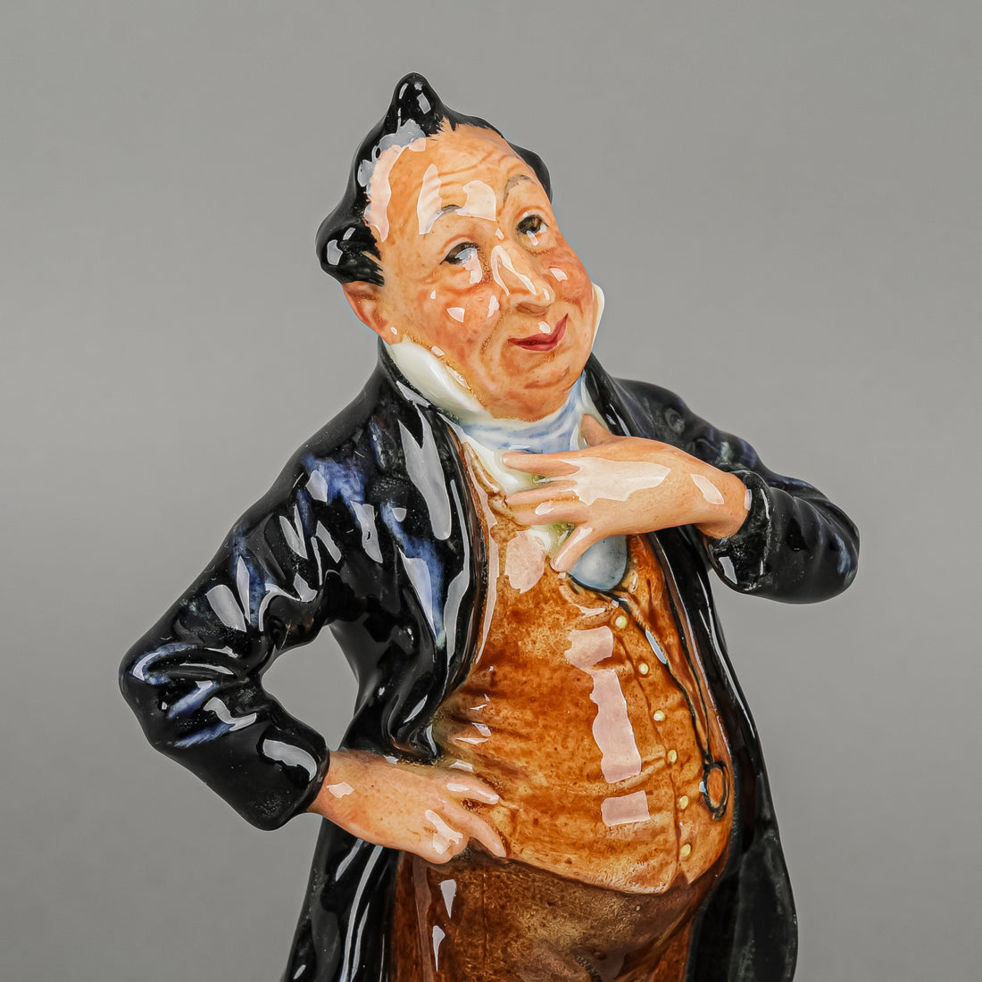 ROYAL DOULTON Figurine Pecksniff HN 1891 - Dickens Series Two