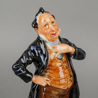 ROYAL DOULTON Figurine Pecksniff HN 1891 - Dickens Series Two