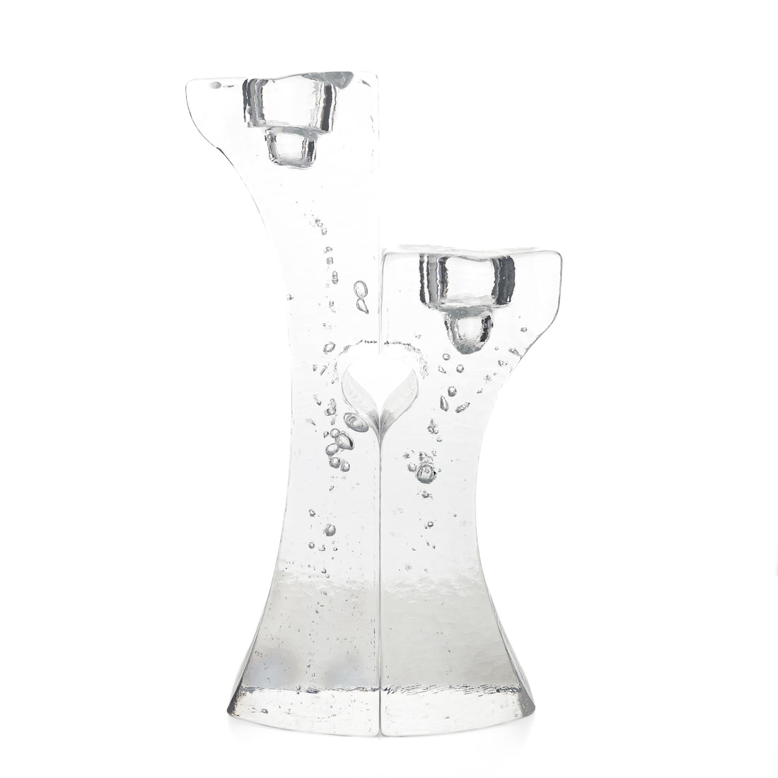 KOSTA BODA Kjell Engman CONNECT Candle Holders Set of 2