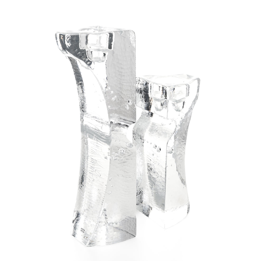 KOSTA BODA Kjell Engman CONNECT Candle Holders Set of 2