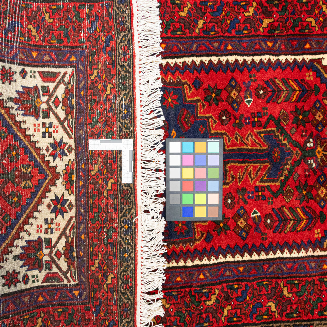 Hand Knotted Wool Zanjan Persian Rug      72"x38" Deep Pile