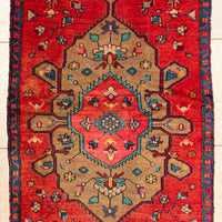 Hand Knotted Wool Hamadan Persian Rug