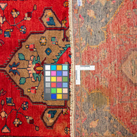 Hand Knotted Wool Hamadan Persian Rug