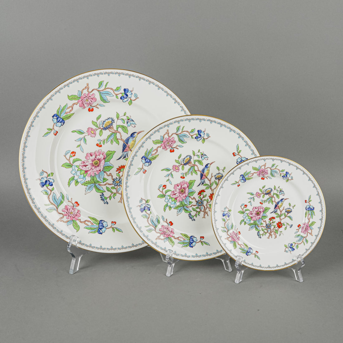 AYNSLEY Pembroke Plates 24 Pieces