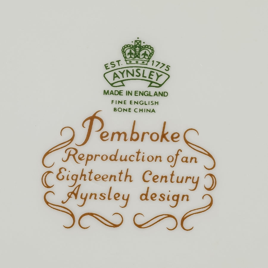AYNSLEY Pembroke Plates 24 Pieces