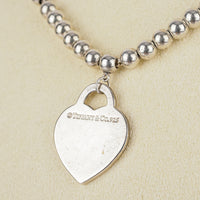 TIFFANY & CO Return to Tiffany Heart Tag Bead Necklace