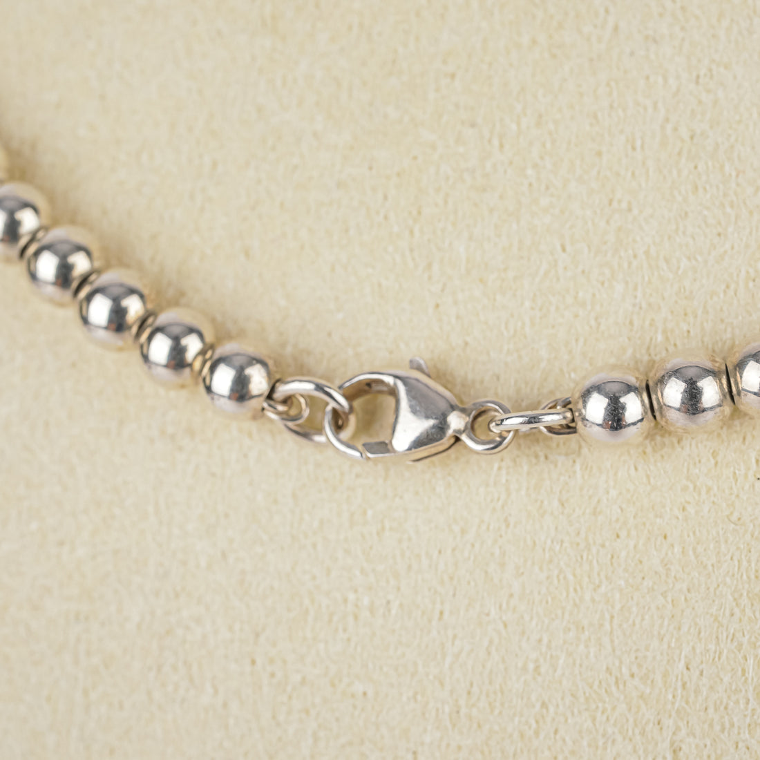 TIFFANY & CO Return to Tiffany Heart Tag Bead Necklace
