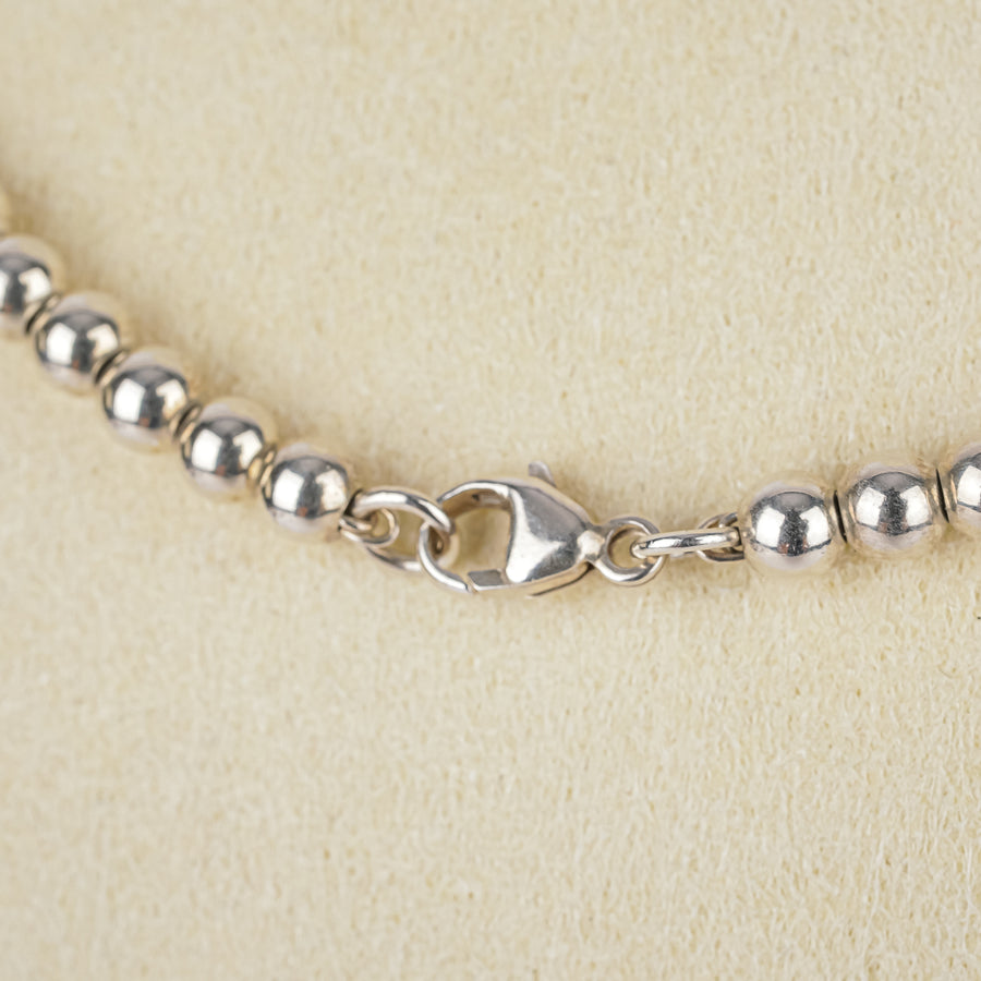 TIFFANY & CO Return to Tiffany Heart Tag Bead Necklace