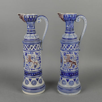 WESTERWALD Salt Glazed Ewers 755 Set Of 2