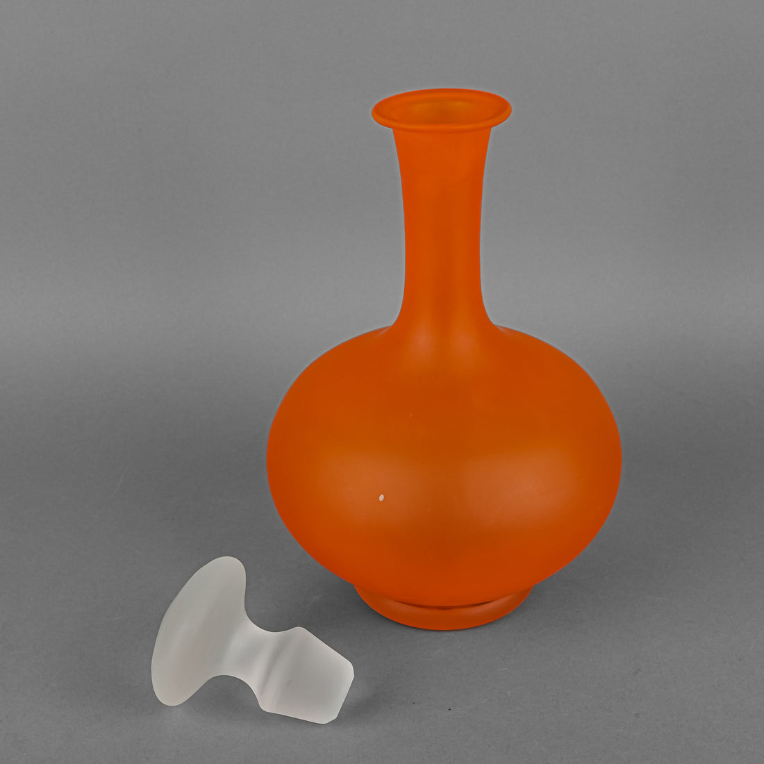 CARLO MORETTI Murano Orange Satinato Drinks Set 6 Pieces