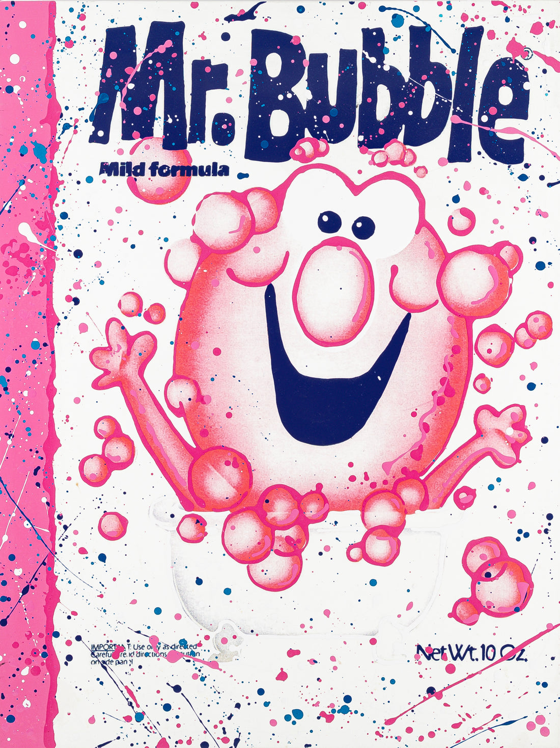 Robert Holton (American) Mr. Bubble Drizzle Art