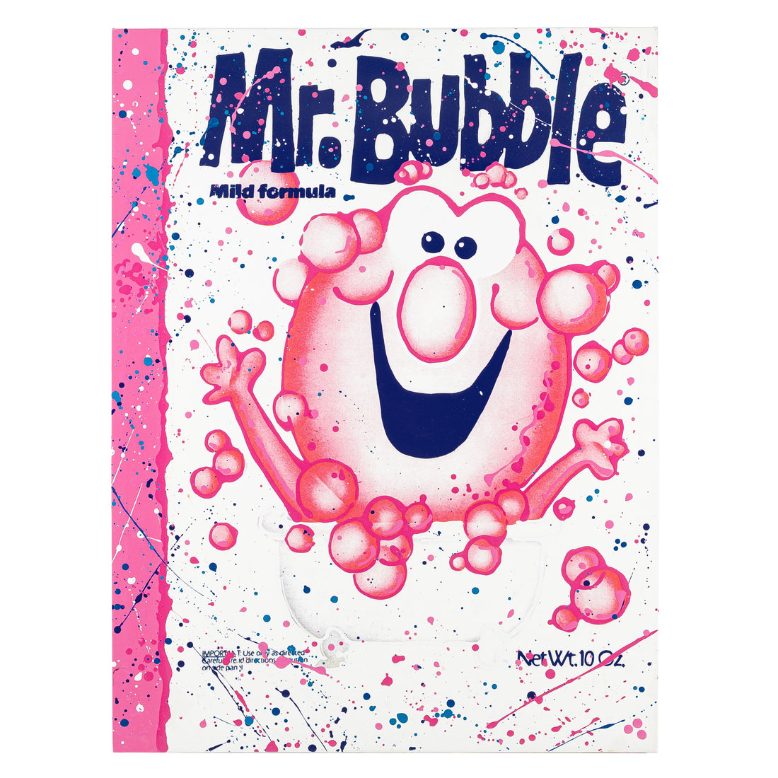 Robert Holton (American) Mr. Bubble Drizzle Art