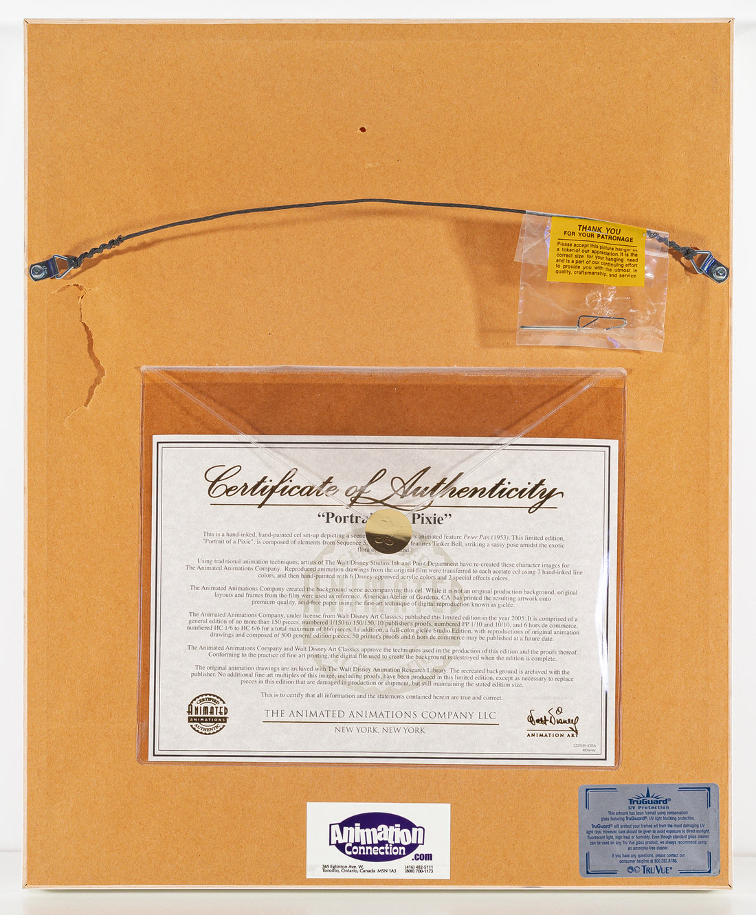 ANIMATED ANIMATIONS "Portrait Of a Pixie" Authentic Limited Addition