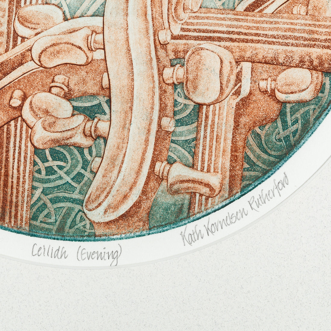 Kath Kornelson Rutherford (Canadian 1956)"Ceilidh (Evening)"