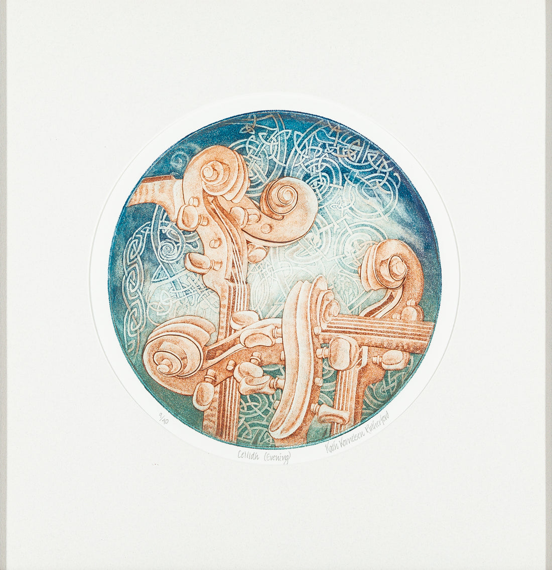 Kath Kornelson Rutherford (Canadian 1956)"Ceilidh (Evening)"