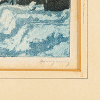 Nicholas Hornyansky (Canadian 1896-1965) "Swiss Winter"