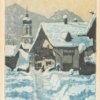 Nicholas Hornyansky (Canadian 1896-1965) "Swiss Winter"