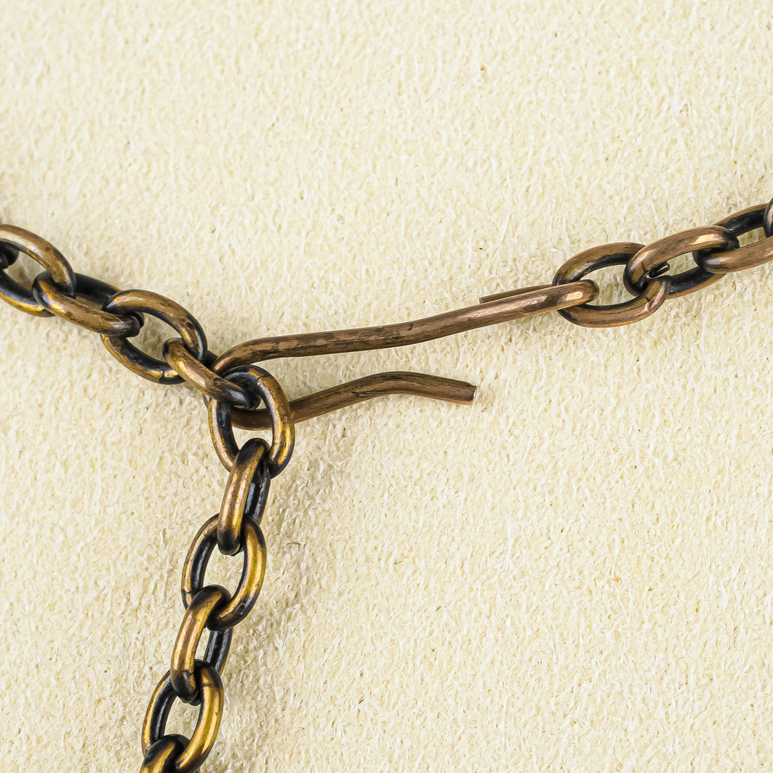 PENTTI SARPANEVA Bronze Moss Blossom Necklace