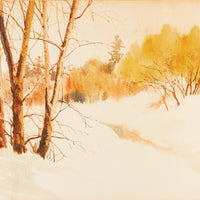 Edwin H.K. Chau (Chinese Canadian 1929-1988) Landscape With Trees