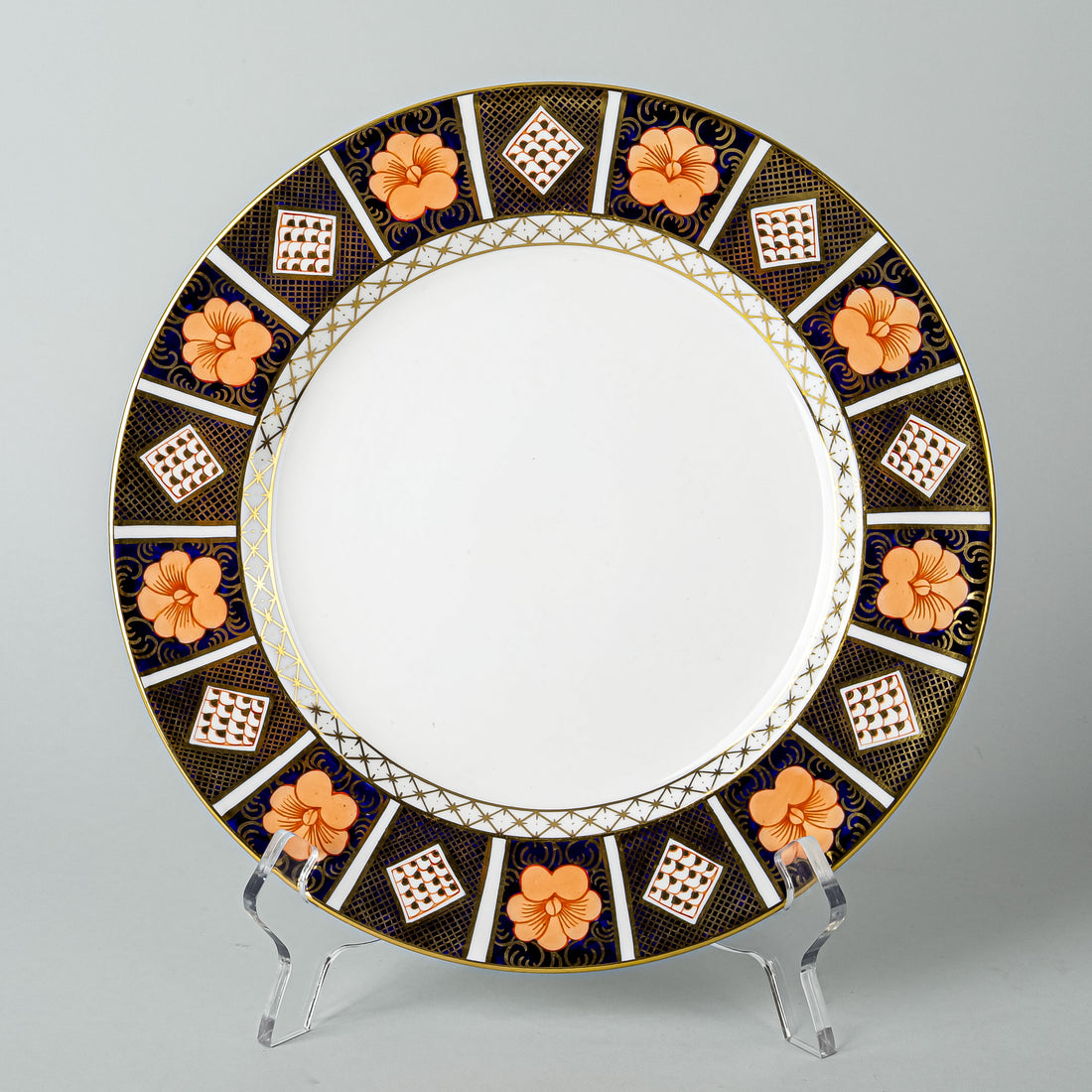 ROYAL CROWN DERBY Old Imari Border 8450 Luncheon Set 6 Place Settings Plus Extras