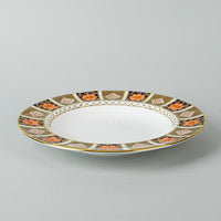 ROYAL CROWN DERBY Old Imari Border 8450 Soup Plates Set of 4