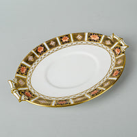 ROYAL CROWN DERBY Old Imari Border 8450 Lidded Sauce Tureen And Stand
