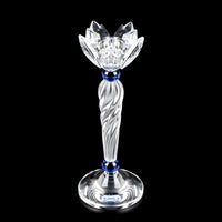 SWAROVSKI 146 Candleholder Blue Flower 207012