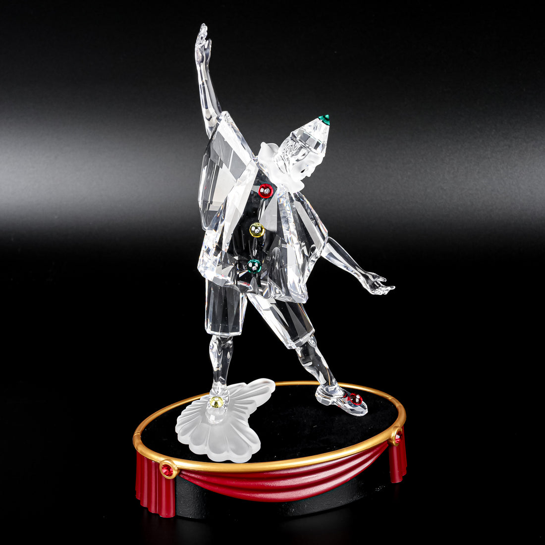 SWAROVSKI Pierrot 230586 1999 Annual Edition & Stand