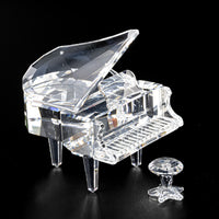 SWAROVSKI Grand Piano With Stool 174506