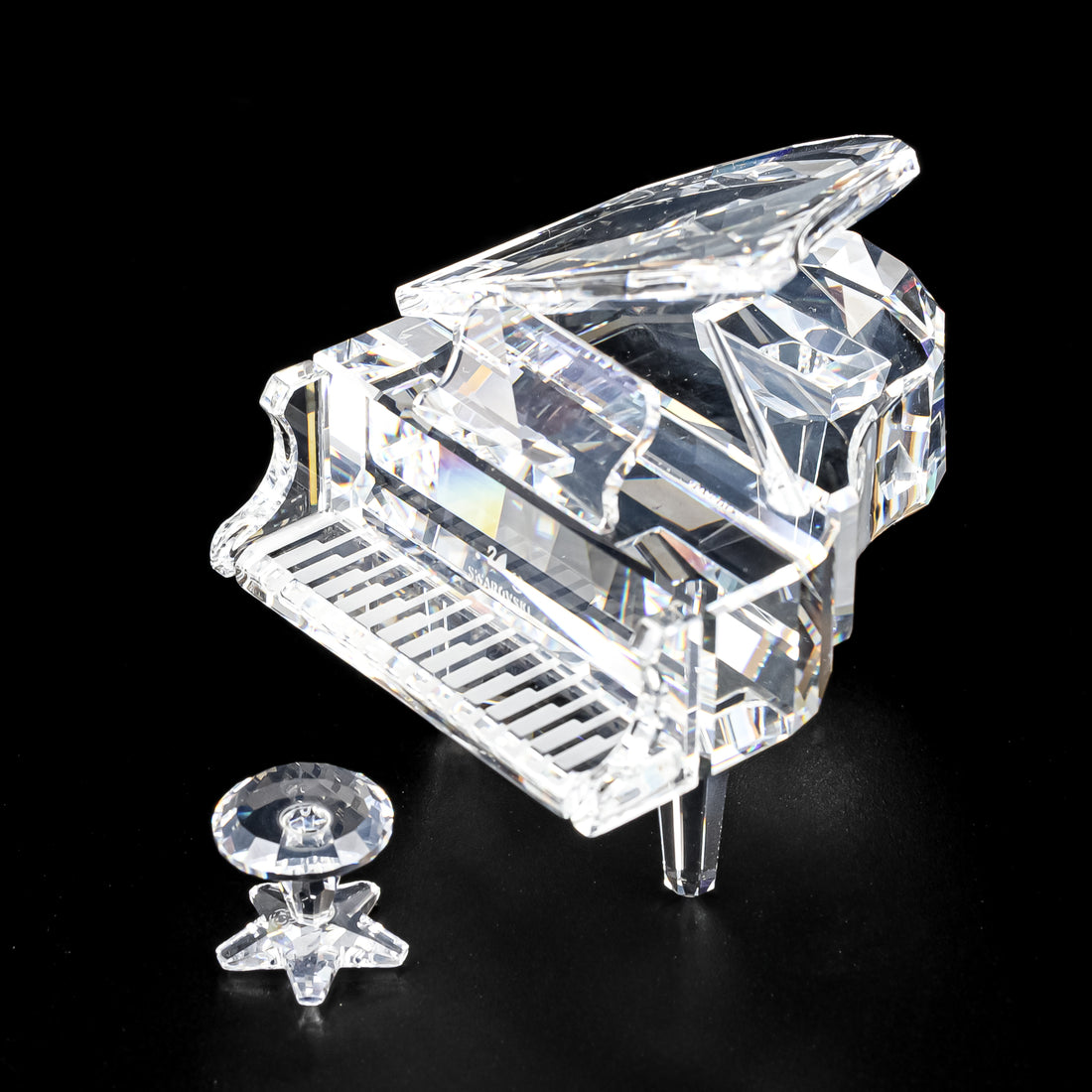 SWAROVSKI Grand Piano With Stool 174506