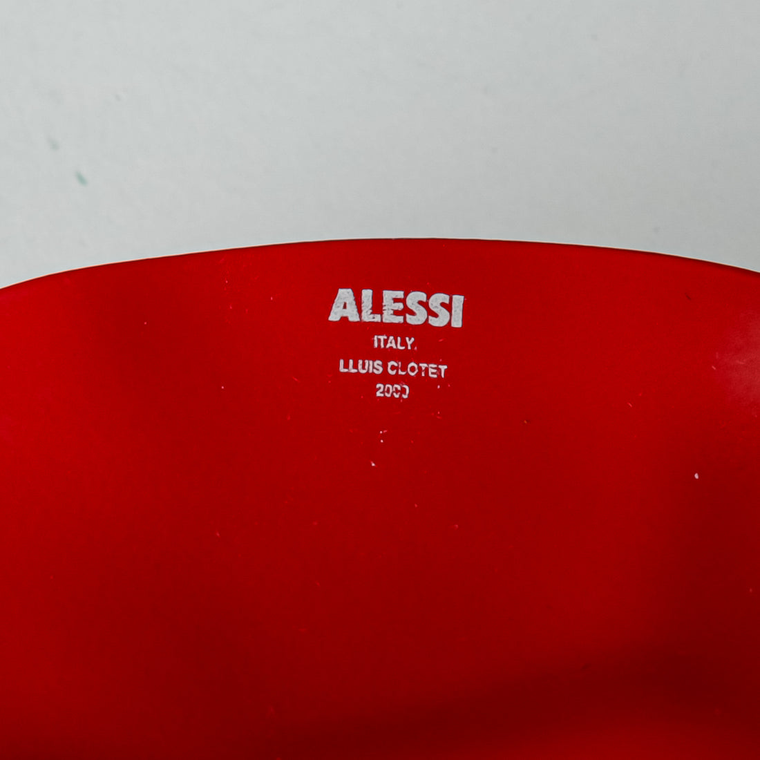 ALESSI Lluis Clotet SARRIA Red Bowl
